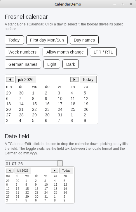 Calendar