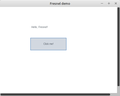 Hello, Fresnel!